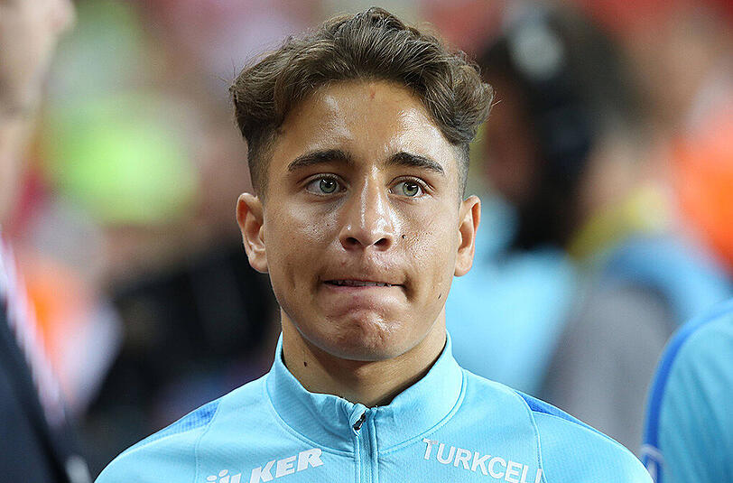 Emre Mor, hier beim Länderspiel zwischen der Türkei und Montenegro (1:0) im Mai in Antalya.