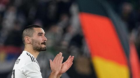 Ilkay Gündogan trug im DFB-Team erstmals die Kapitänsbinde.