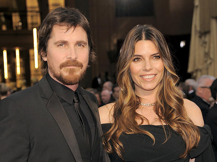 Christian Bale und seine Frau bei der Oscar-Verleihung Anfang März in Los Angeles
