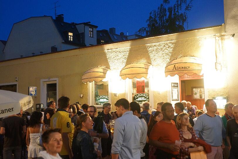 Und so ging die Party weiter...