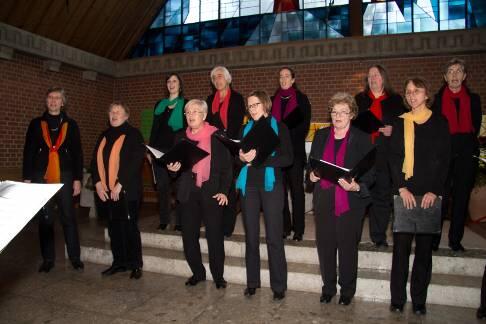 Der Frauenchor der Reformations-Gedächtnis-Kirche - hier die Sopran-Sängerinnen