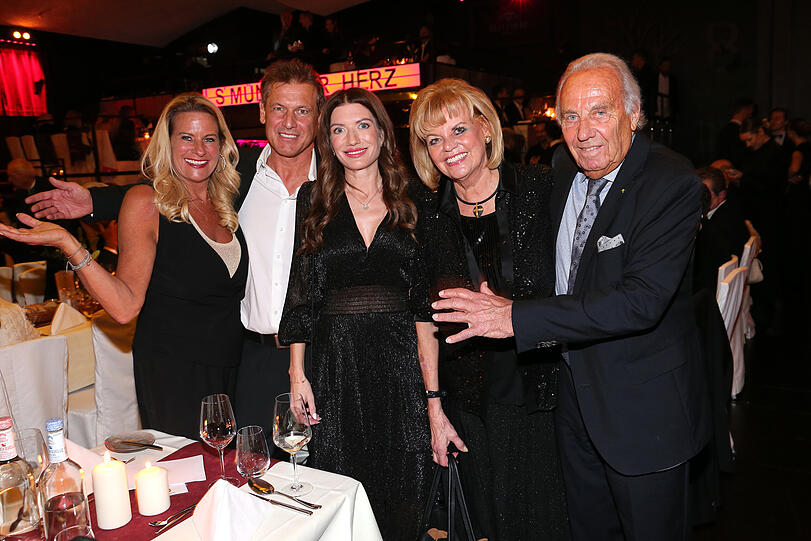 Silja Steinberg, Adreas Haidinger, Martha Burnhauser, Margot und Guenter Steinberg