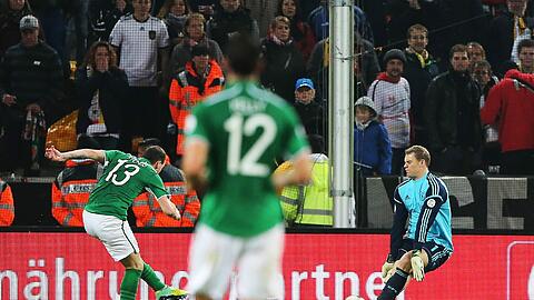 TV, Online oder Liveticker: So können Sie das Spiel Detuschland gegen Irland live verfolgen.