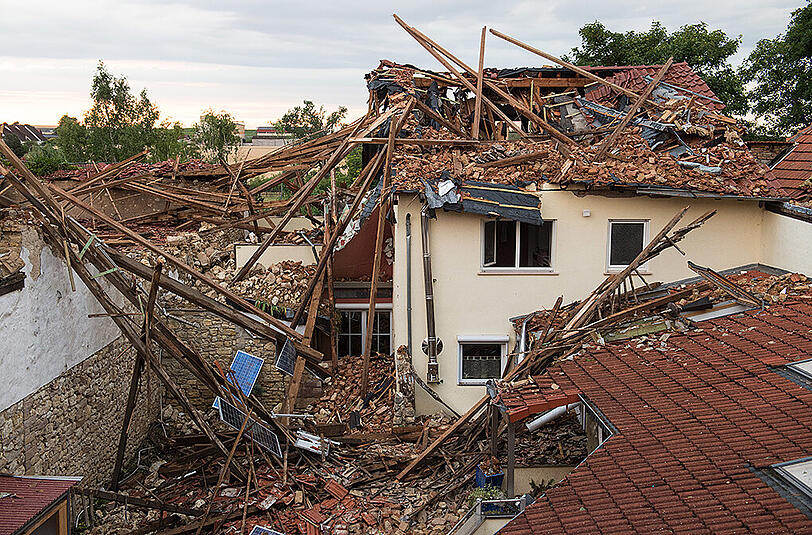 Erneut haben Unwetter in vielen Regionen Deutschlands schwere Schäden angerichtet.