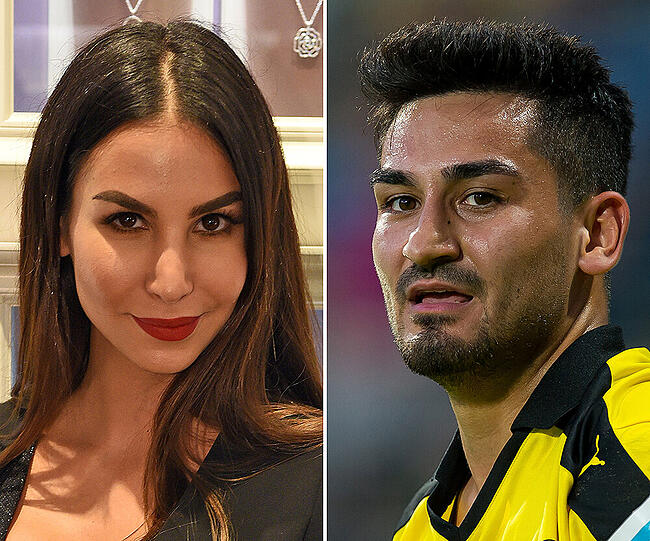 Schauspielerin Sila Sahin (30) und Fußballer Ilkay Gündogan (25)