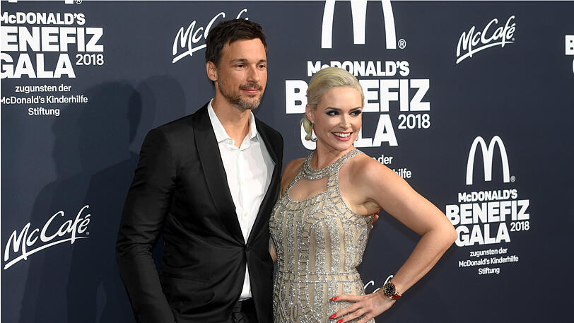 Florian David Fitz und Daniela Katzenberger.