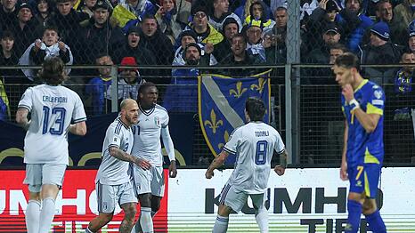 Kean bejubelt Italiens F&uuml;hrungstor.