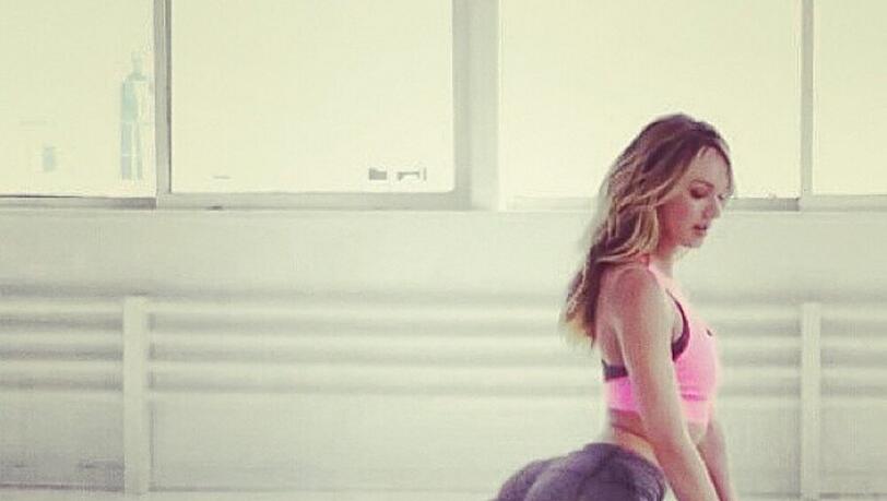 Candice Swanepoel: Sportlich statt Magerwahn Candice Swanepoel: Sportlich statt Magerwahn