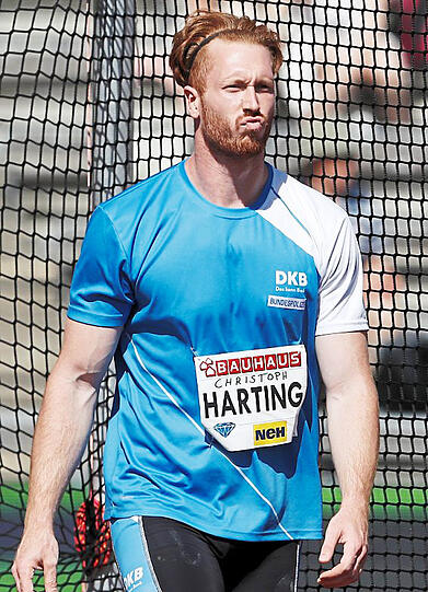 Robert Hartings Bruder Christoph - ebenfalls Olympiasieger.