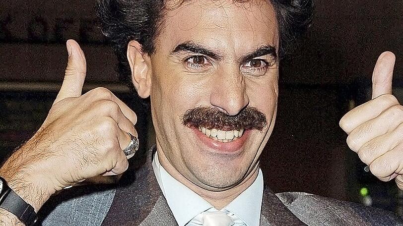 Mit der Rolle "Borat" kreierte Sacha Baron Cohen eine Kultfigur.