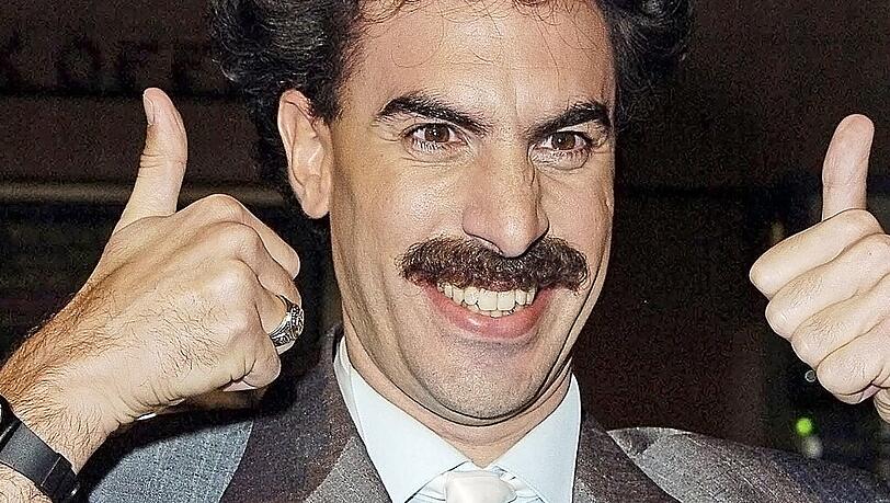 Mit der Rolle "Borat" kreierte Sacha Baron Cohen eine Kultfigur. Mit der Rolle "Borat" kreierte Sacha Baron Cohen eine Kultfigur.