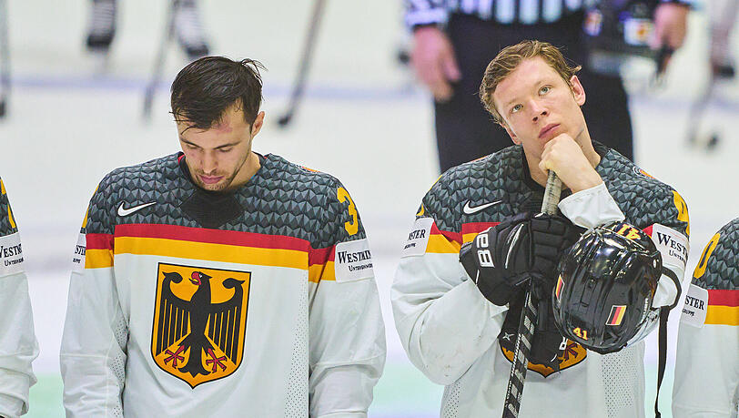 Enttäuschte Gesichter: Fabio Wagner und Jonas Müller nach dem Aus gegen Tschechien.