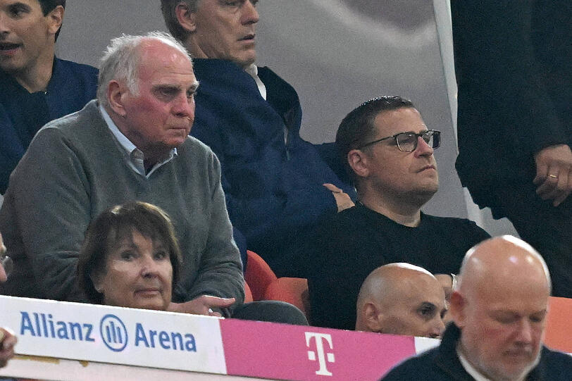 Nicht immer einer Meinung: Uli Hoeneß (l.) und Max Eberl. Nicht immer einer Meinung: Uli Hoeneß (l.) und Max Eberl.