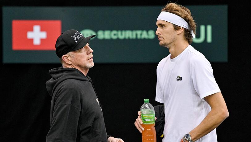 Tennis-Legende Boris Becker w&uuml;nscht sich mehr Kampfgeist bei Alexander Zverev. (Archivbild)