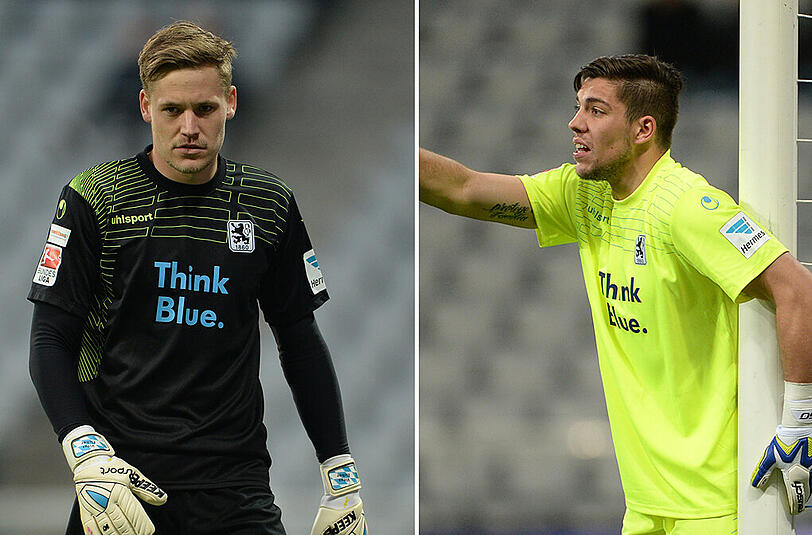 Kämpfen um den Platz als Stammkeeper: Vitus  Eicher (l) und Stefan Ortega.