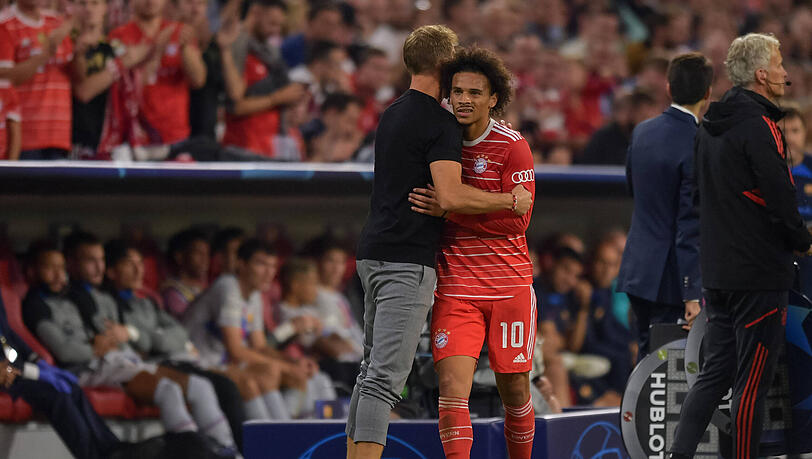 Leroy Sané wurde gegen den FC Barcelona ausgewechselt und war danach richtig wütend.