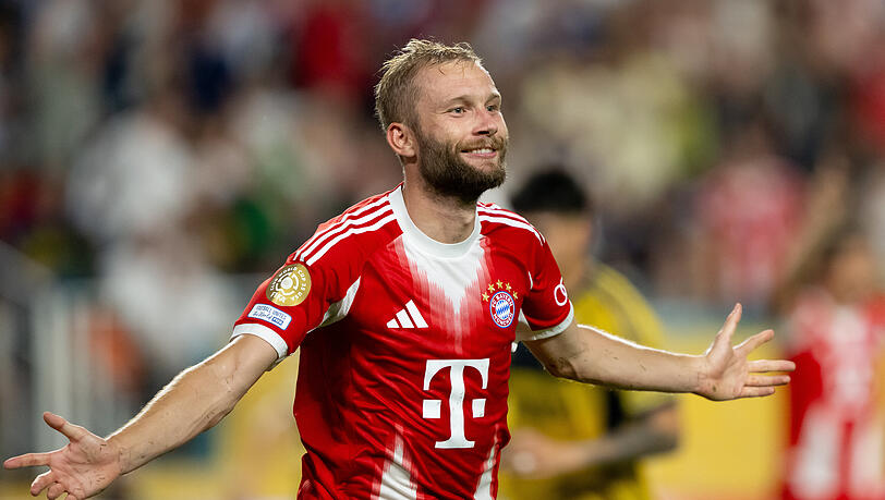 Konrad Laimer hat seinen Stammplatz beim FC Bayern sicher.