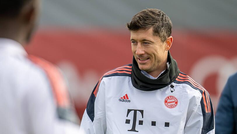 Ist für das Heimspiel gegen Union Berlin wieder einsatzbereit: Bayern-Torjäger Robert Lewandowski. Ist für das Heimspiel gegen Union Berlin wieder einsatzbereit: Bayern-Torjäger Robert Lewandowski.