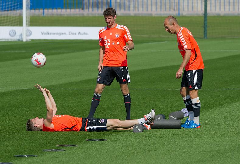 Tag 5 im Trainingslager des FC Bayern: Die Bilder aus Doha/Katar
