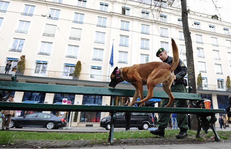 Wie jedes Jahr zur Sicherheitskonferenz verwandelt sich die Münchner Innenstadt zur Hochsicherheitszone.