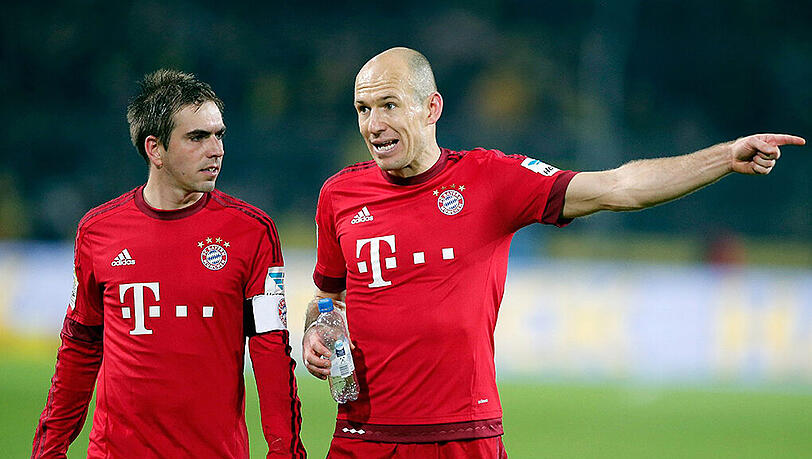 Philipp Lahm und Arjen Robben erleben in diesem Sommer eine fußballfreie Zeit. Philipp Lahm und Arjen Robben erleben in diesem Sommer eine fußballfreie Zeit.