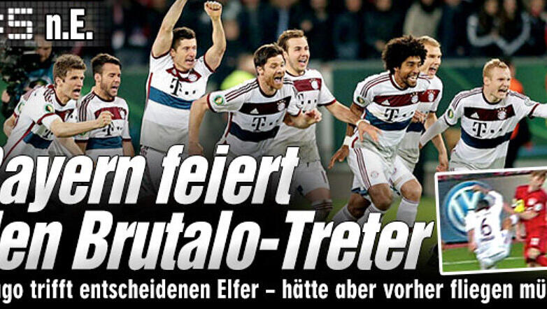 Bei der Bildzeitung standen der Sieg des FC Bayern und das brutale Foul von Rückkehrer Thiago im Fokus. Bei der Bildzeitung standen der Sieg des FC Bayern und das brutale Foul von Rückkehrer Thiago im Fokus.