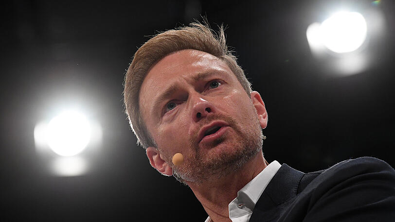 Derzeit die Lichtgestalt der Liberalen: FDP-Chef Christian Lindner beim Bundesparteitag.