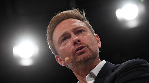 Derzeit die Lichtgestalt der Liberalen: FDP-Chef Christian Lindner beim Bundesparteitag.