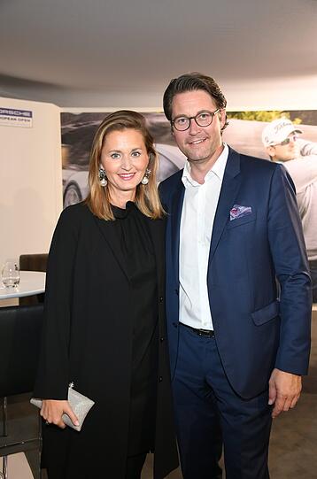 Andreas Scheuer mit Frau Sabine Scheuer