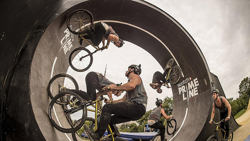 Mountainbiker Sam Pilgrim tritt am Samstag an. Mountainbiker Sam Pilgrim tritt am Samstag an.