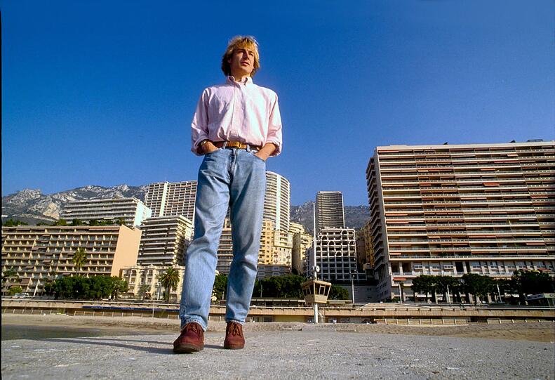 Damals noch aktiv: Jürgen Klinsmann, Monte Carlo, 1994.