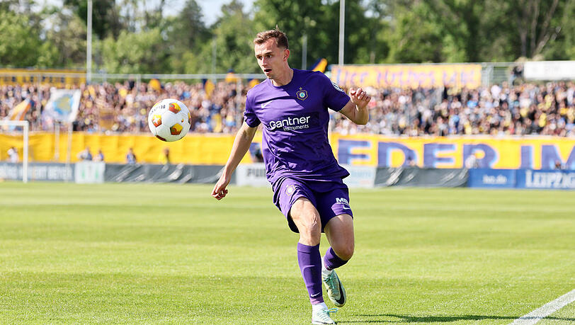 Verstärkt den TSV 1860 zur kommenden Saison: Aue-Kicker Kilian Jakob. Verstärkt den TSV 1860 zur kommenden Saison: Aue-Kicker Kilian Jakob.