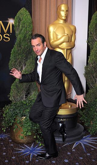 Jean Dujardin ist als bester Hauptdarsteller für seine Rolle in "The Artist" nominiert