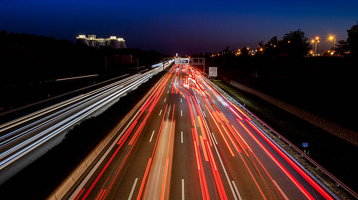 Die A9 bei München – hier ereignete sich der Unfall. (Archivbild)