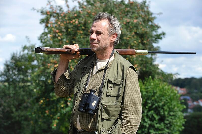 Oder der Wildtierexperte Heino Krannich, der sogar sein Narkosegewehr dabei hatte.