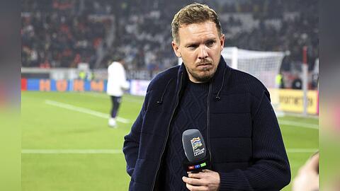 Der Bundestrainer Julian Nagelsmann muss mit seinem Team gegen Luxemburg und die Slowakei ran.