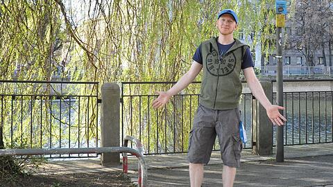 AZ-Redakteur Julian Galinski.