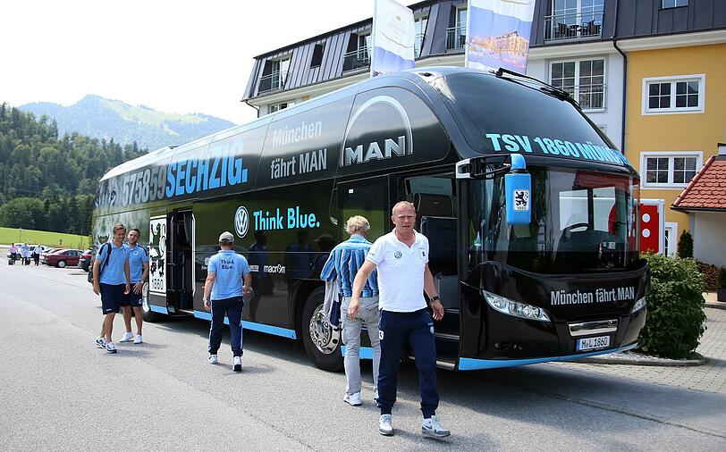 Der TSV 1860 München ist im Trainingslager in Bad Häring angekommen - die ersten Bilder aus Österreich.