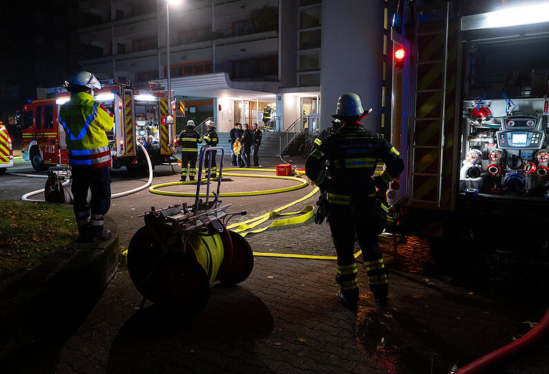 Die Feuerwehr war mit einem Großaufgebot vor Ort.
