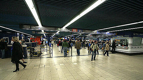 Düster und schmuddelig: Im Sperrengeschoss unterm Marienplatz herrscht Sanierungsbedarf.