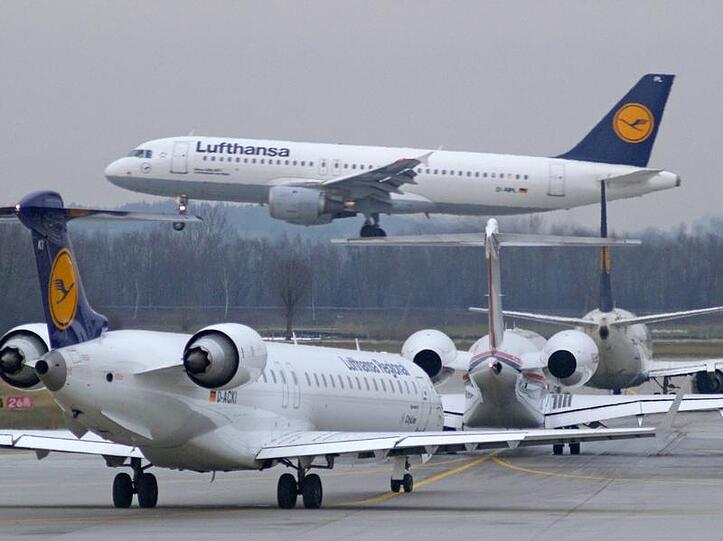 Der Münchner Flughafen.