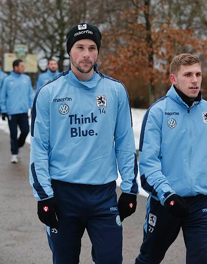 Kraftraum und Lauftraining anstelle von "echtem" Fußballtraining auf dem Rasen: Neu-Löwe Maximilian Beister und Kollegen konnten am Sonntag nicht auf dem Platz trainieren.