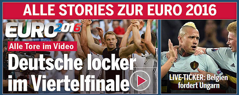 oe24.at (Österreich): "Deutschland locker im Viertelfinale"