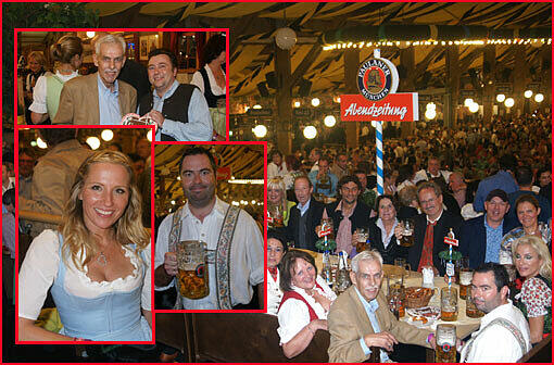 Zünftig ging's am Donnerstag am Stammtisch der AZ im Winzerer Fähndl zu.