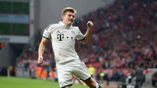 Bei Pep Guardiola Stammspieler: Toni Kroos. Bei Pep Guardiola Stammspieler: Toni Kroos.
