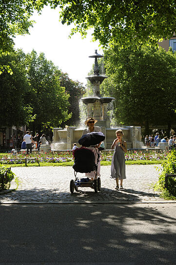 Der Weißenburger Platz.