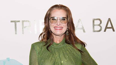 Brooke Shields bei einem Auftritt in New York.