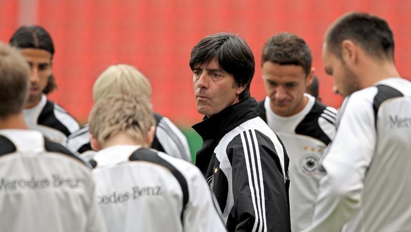 Die National-Elf beim Training Die National-Elf beim Training