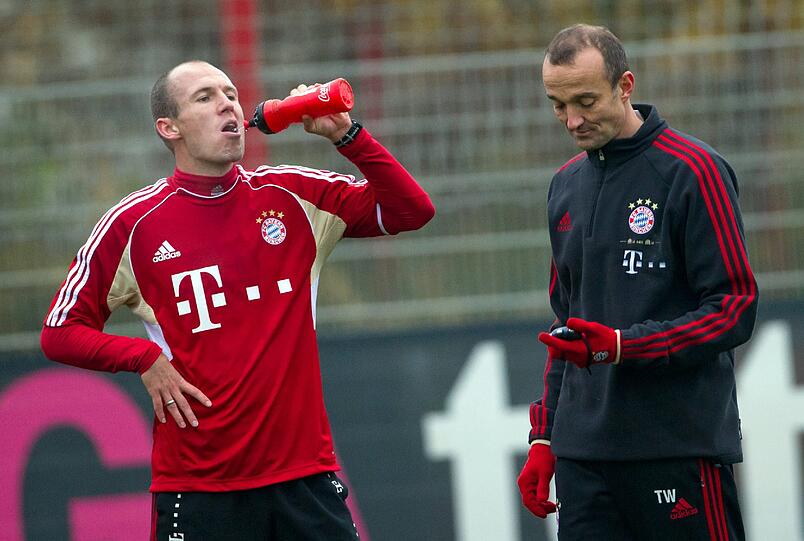 Arjen Robben ist wieder im Mannschaftstraining.