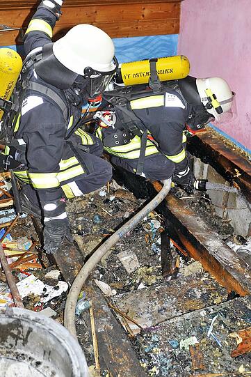 Durchs Löschen wird vermutlich ein Großbrand verhindert.